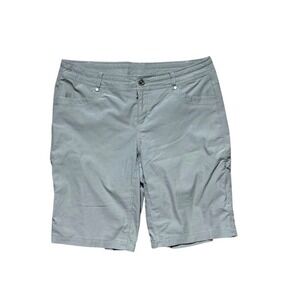 KUHL Women's Hoodie Gray Long Sleeve Pullover Outdoor Activewear Size 12